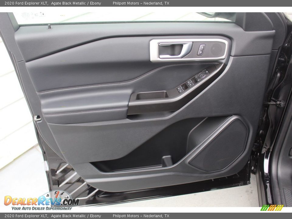 2020 Ford Explorer XLT Agate Black Metallic / Ebony Photo #10