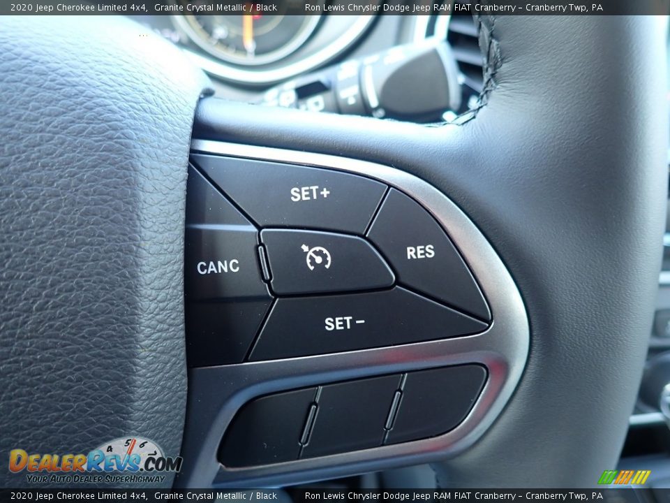 2020 Jeep Cherokee Limited 4x4 Steering Wheel Photo #18