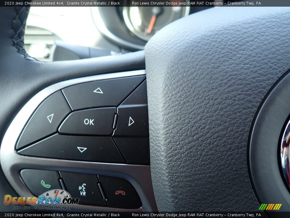 2020 Jeep Cherokee Limited 4x4 Steering Wheel Photo #19