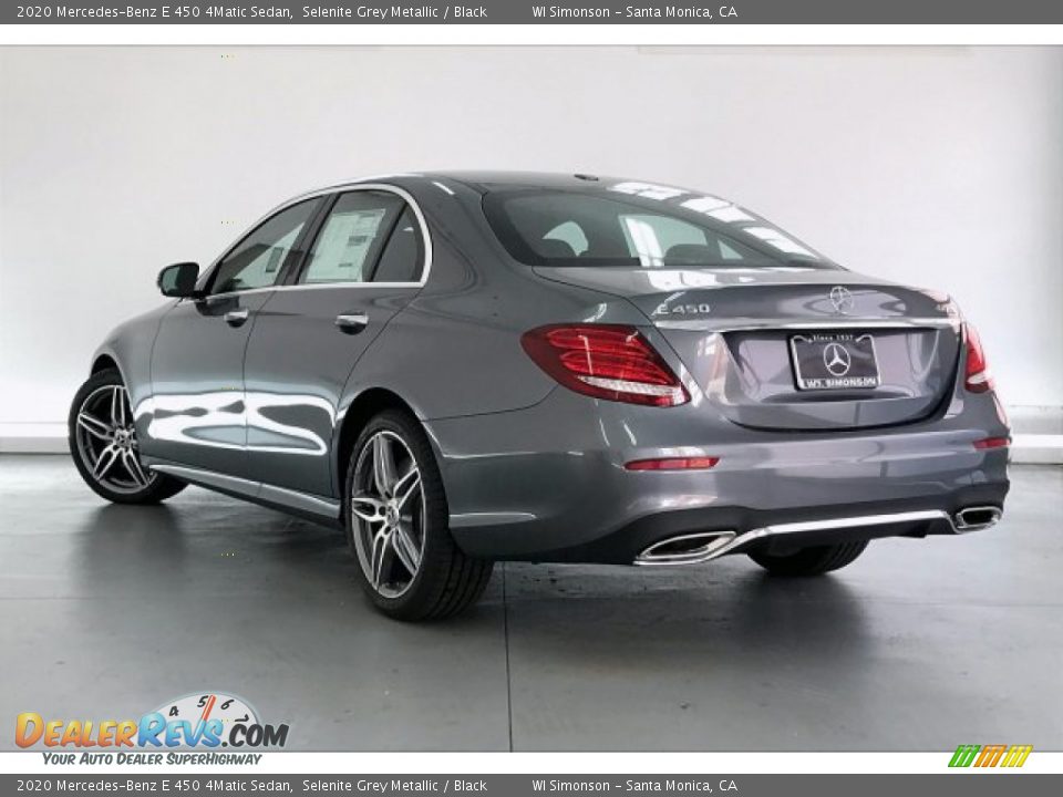 2020 Mercedes-Benz E 450 4Matic Sedan Selenite Grey Metallic / Black Photo #2