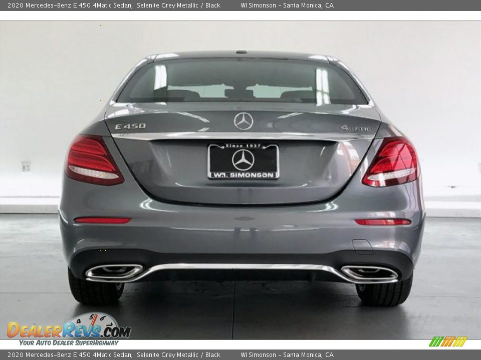 2020 Mercedes-Benz E 450 4Matic Sedan Selenite Grey Metallic / Black Photo #3