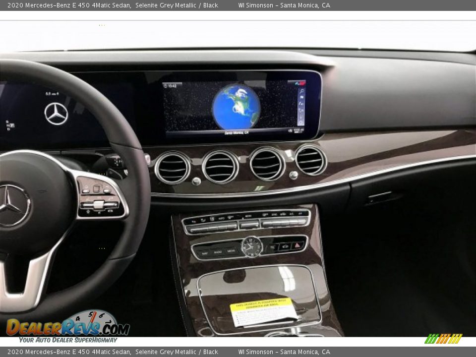 2020 Mercedes-Benz E 450 4Matic Sedan Selenite Grey Metallic / Black Photo #6