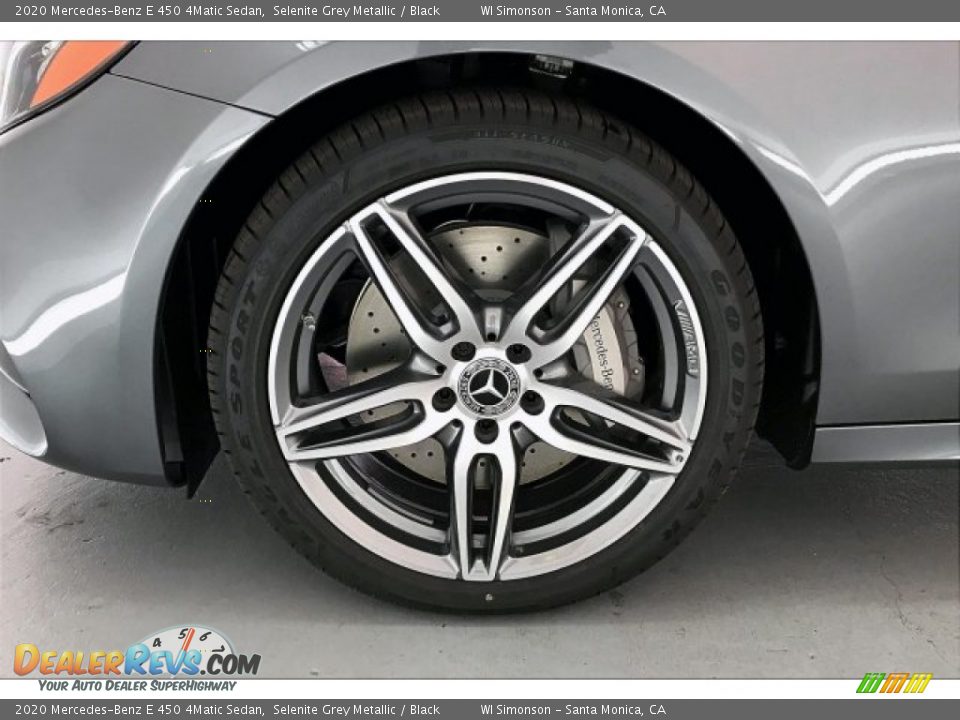 2020 Mercedes-Benz E 450 4Matic Sedan Selenite Grey Metallic / Black Photo #9