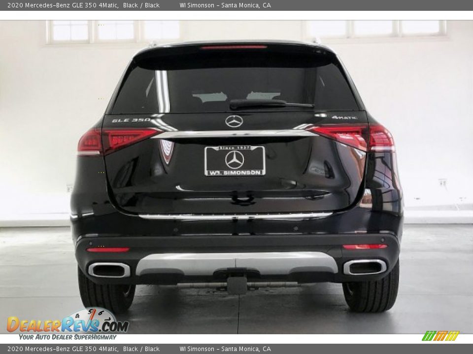 2020 Mercedes-Benz GLE 350 4Matic Black / Black Photo #3