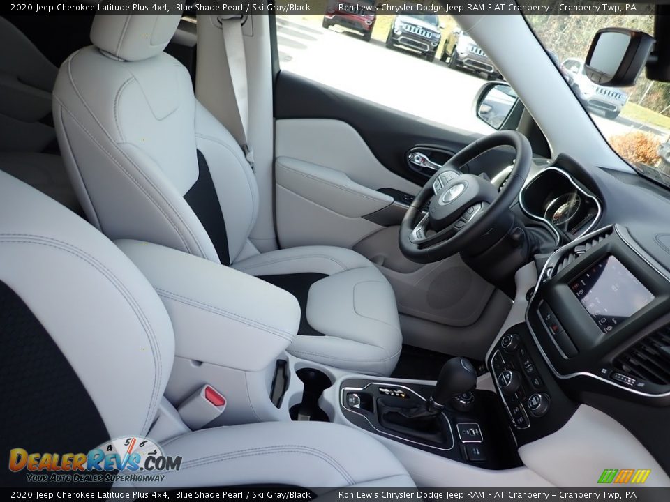 Front Seat of 2020 Jeep Cherokee Latitude Plus 4x4 Photo #10