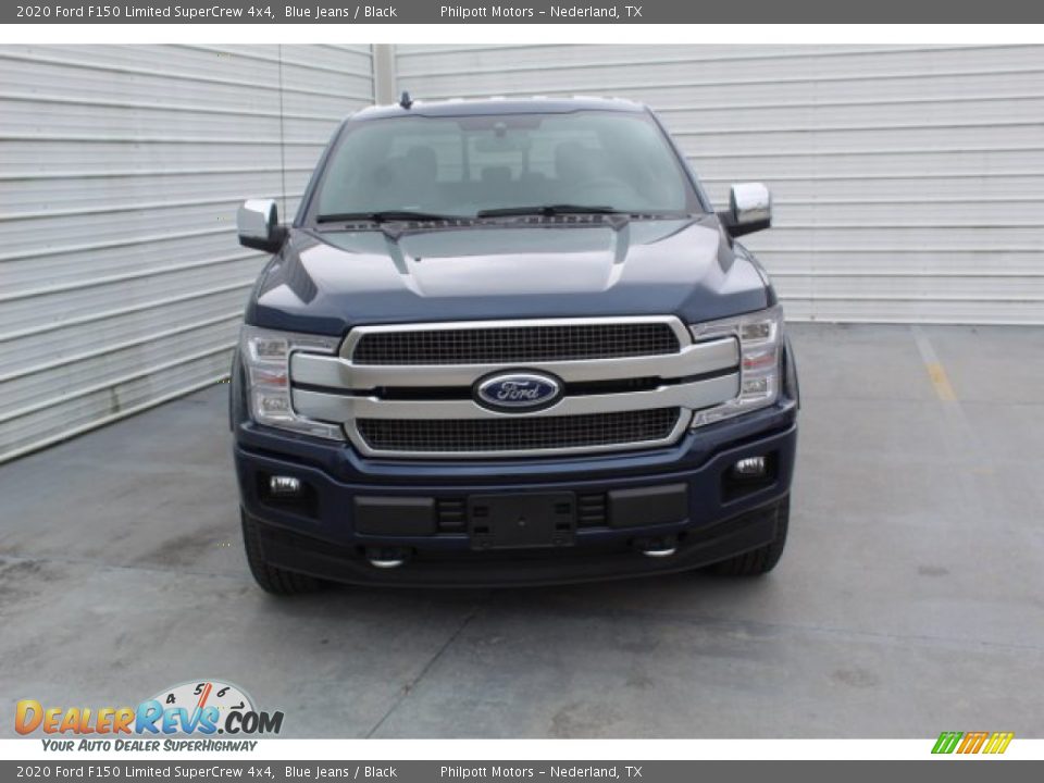 2020 Ford F150 Limited SuperCrew 4x4 Blue Jeans / Black Photo #3