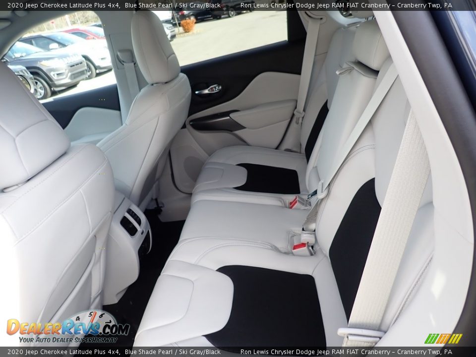 Rear Seat of 2020 Jeep Cherokee Latitude Plus 4x4 Photo #12