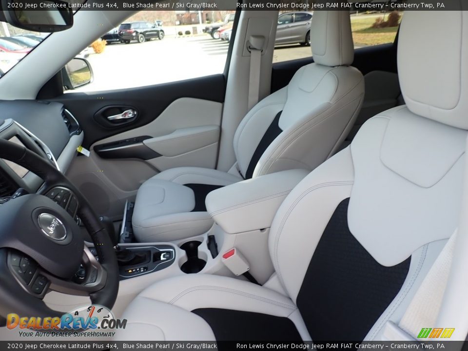Front Seat of 2020 Jeep Cherokee Latitude Plus 4x4 Photo #13