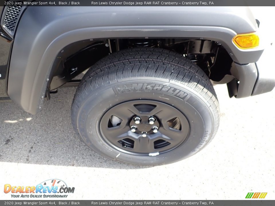 2020 Jeep Wrangler Sport 4x4 Black / Black Photo #9