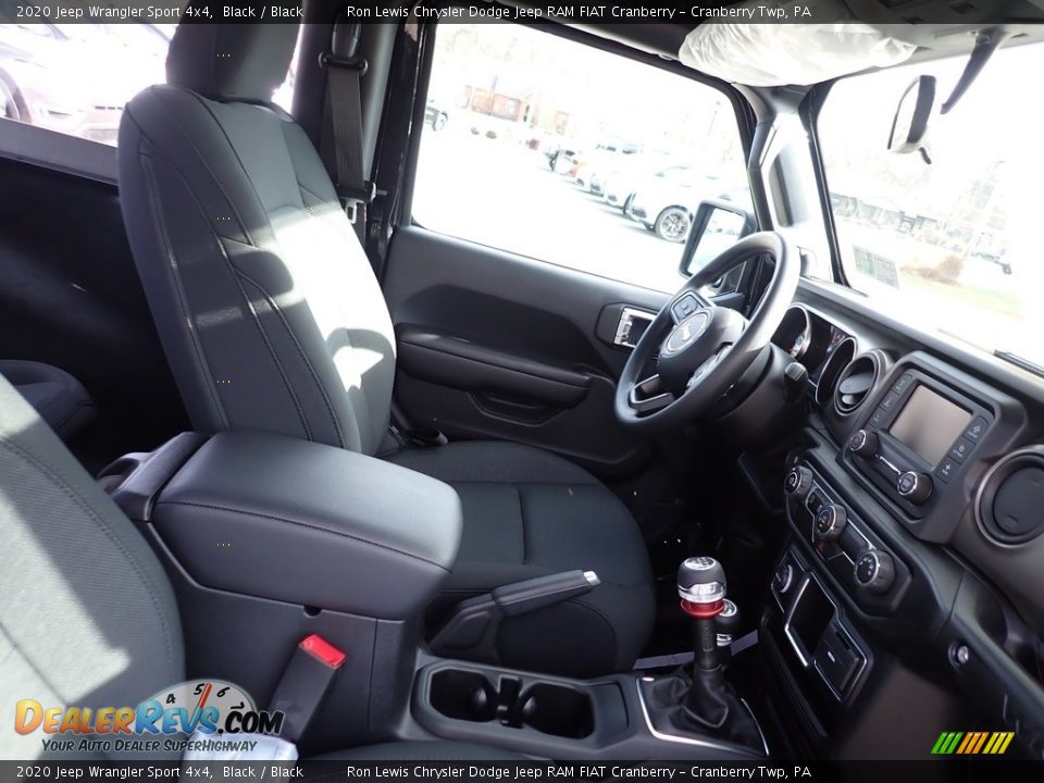 2020 Jeep Wrangler Sport 4x4 Black / Black Photo #10