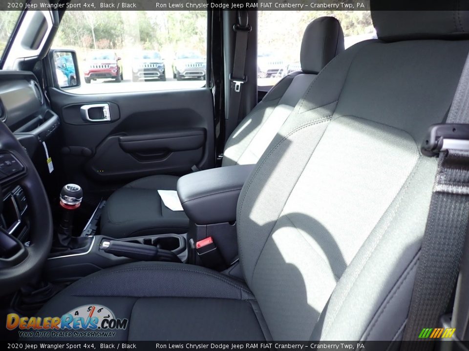 2020 Jeep Wrangler Sport 4x4 Black / Black Photo #12
