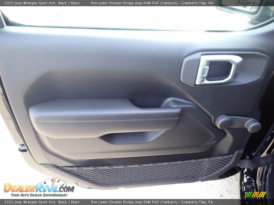 2020 Jeep Wrangler Sport 4x4 Black / Black Photo #13