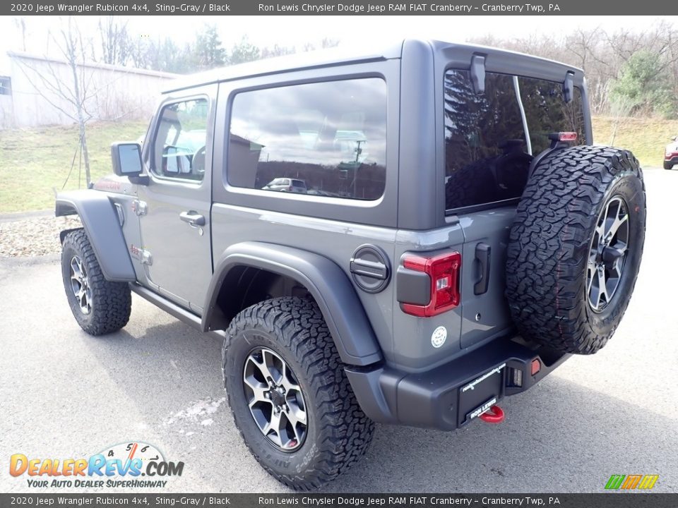 2020 Jeep Wrangler Rubicon 4x4 Sting-Gray / Black Photo #3