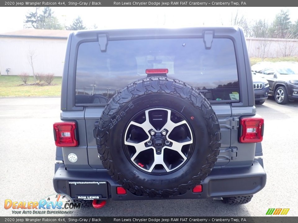 2020 Jeep Wrangler Rubicon 4x4 Sting-Gray / Black Photo #4