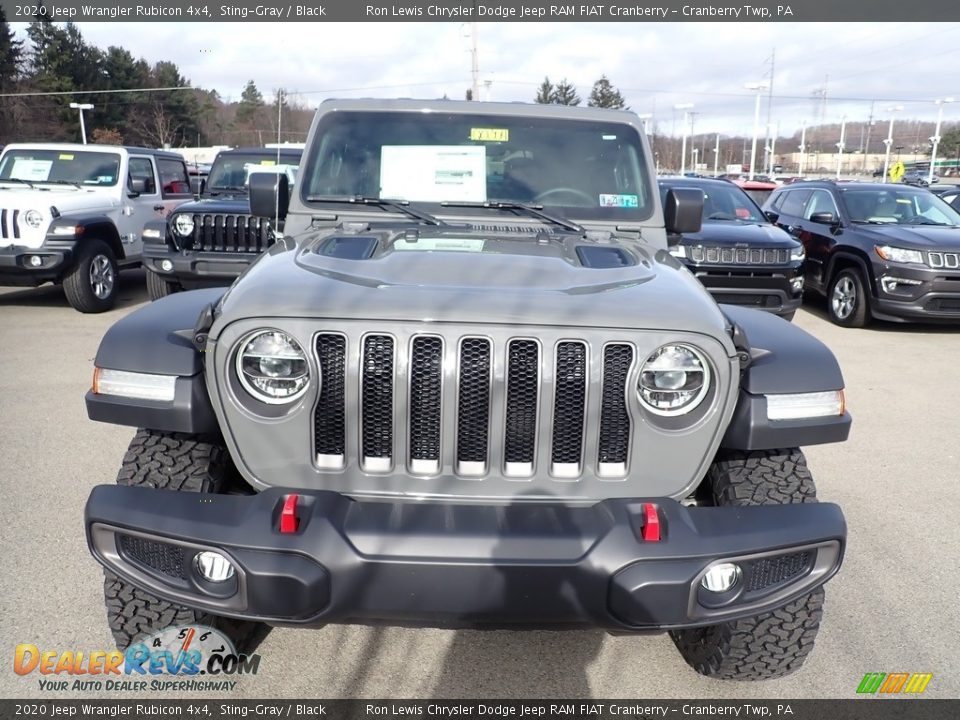 2020 Jeep Wrangler Rubicon 4x4 Sting-Gray / Black Photo #8