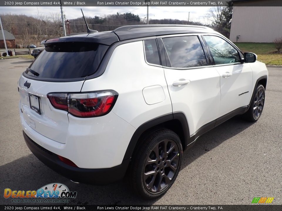 2020 Jeep Compass Limted 4x4 White / Black Photo #5