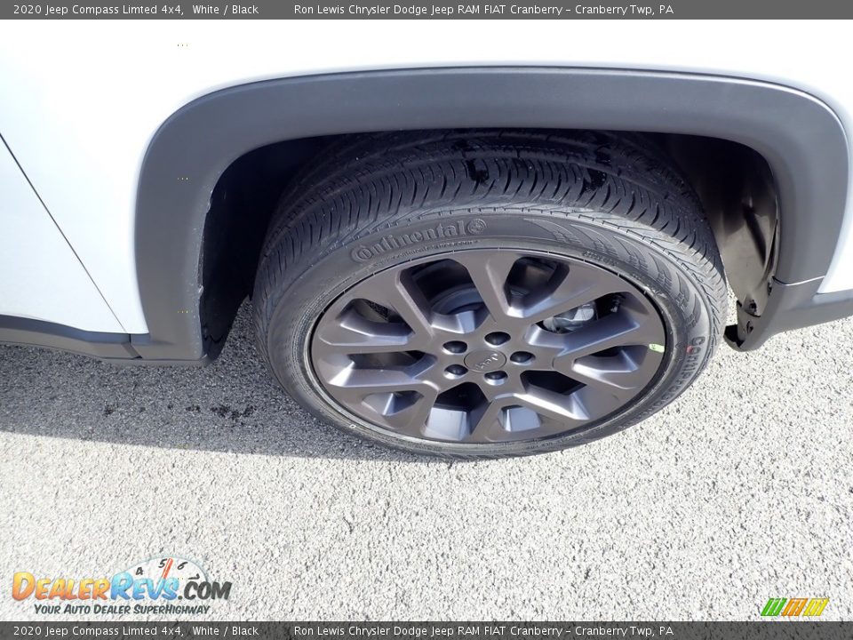 2020 Jeep Compass Limted 4x4 White / Black Photo #9