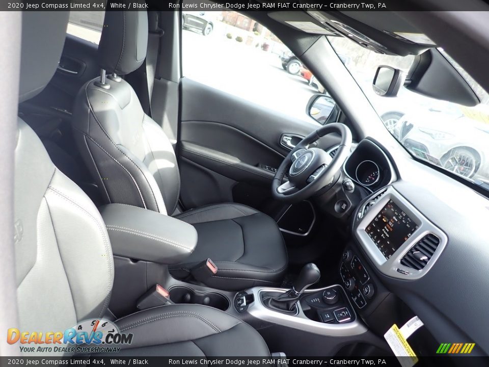 2020 Jeep Compass Limted 4x4 White / Black Photo #10