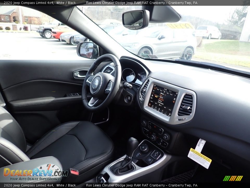 2020 Jeep Compass Limted 4x4 White / Black Photo #11