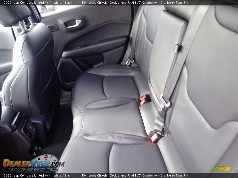 2020 Jeep Compass Limted 4x4 White / Black Photo #13