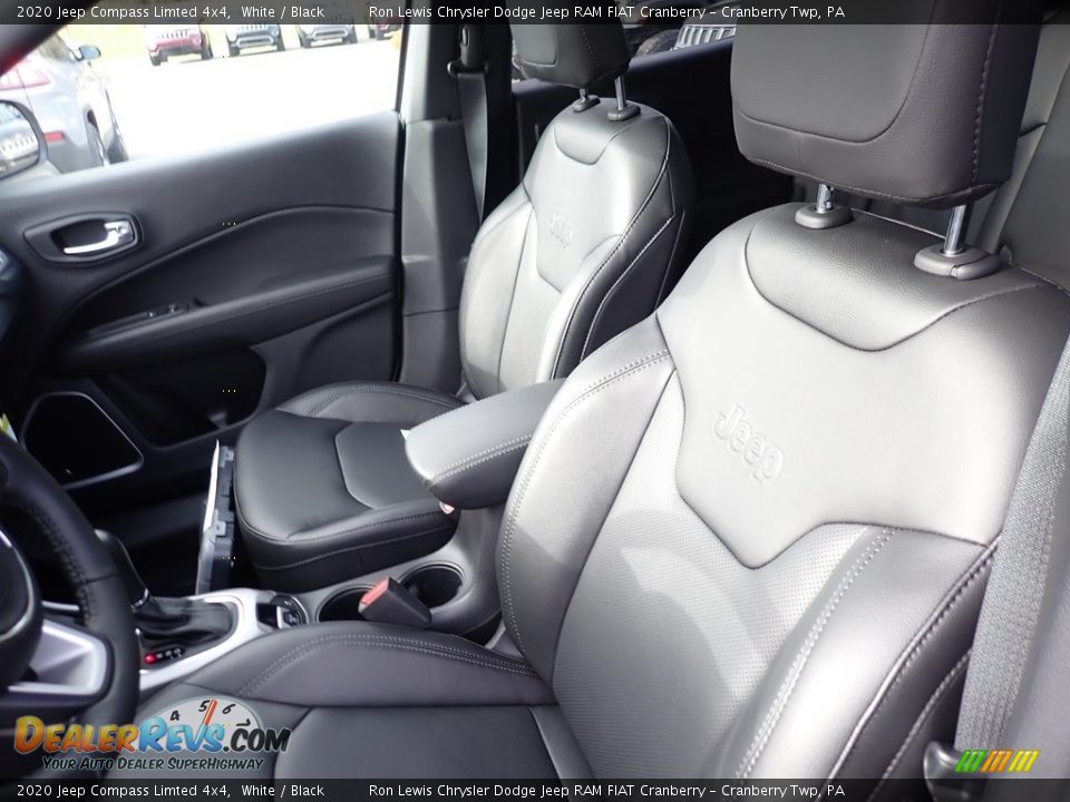 2020 Jeep Compass Limted 4x4 White / Black Photo #15
