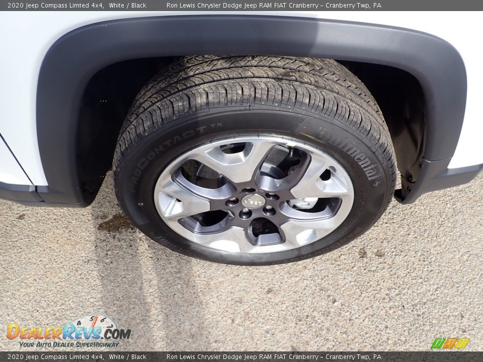 2020 Jeep Compass Limted 4x4 White / Black Photo #9