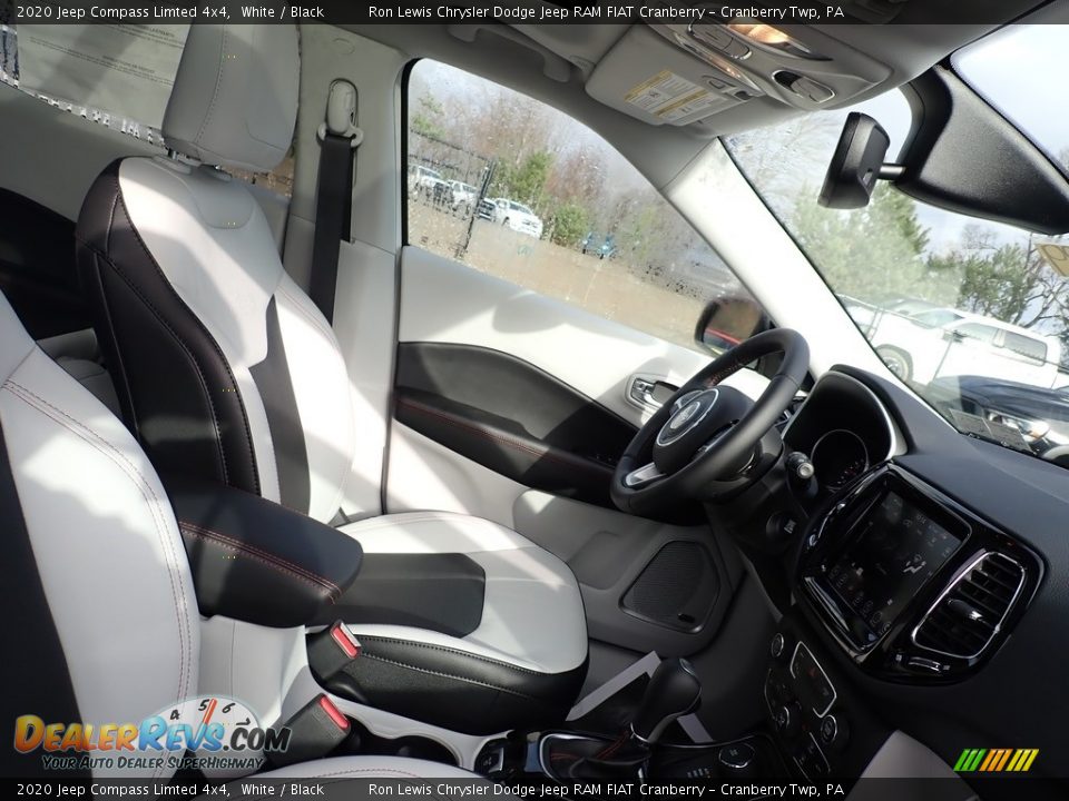2020 Jeep Compass Limted 4x4 White / Black Photo #10