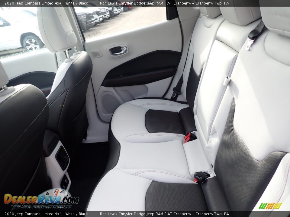 2020 Jeep Compass Limted 4x4 White / Black Photo #12
