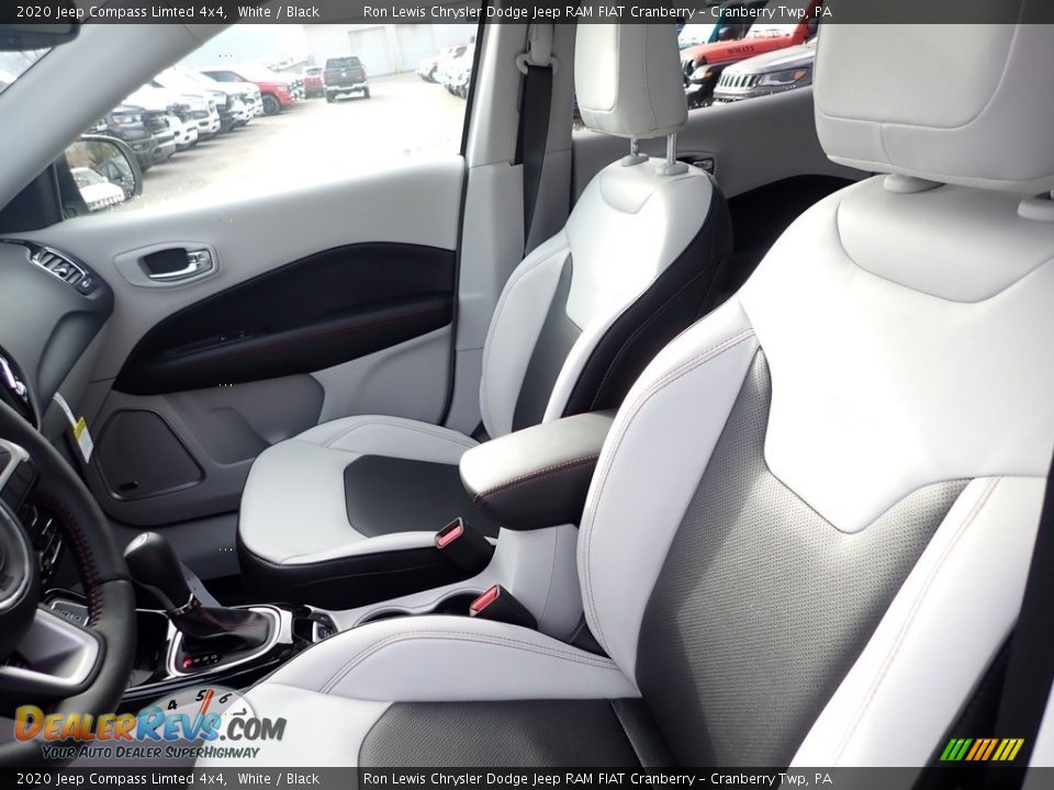 2020 Jeep Compass Limted 4x4 White / Black Photo #14