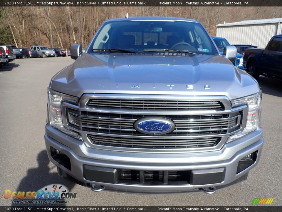2020 Ford F150 Limited SuperCrew 4x4 Iconic Silver / Limited Unique Camelback Photo #4