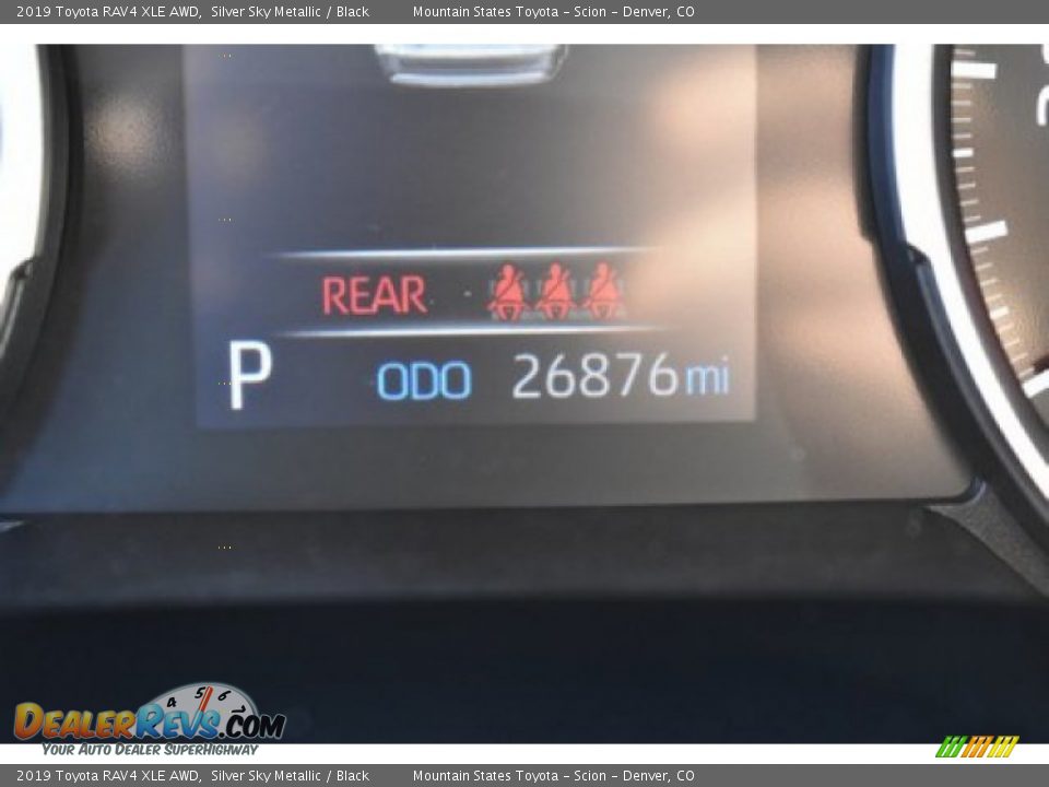 2019 Toyota RAV4 XLE AWD Silver Sky Metallic / Black Photo #27