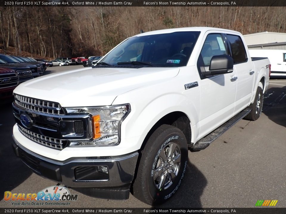 2020 Ford F150 XLT SuperCrew 4x4 Oxford White / Medium Earth Gray Photo #5