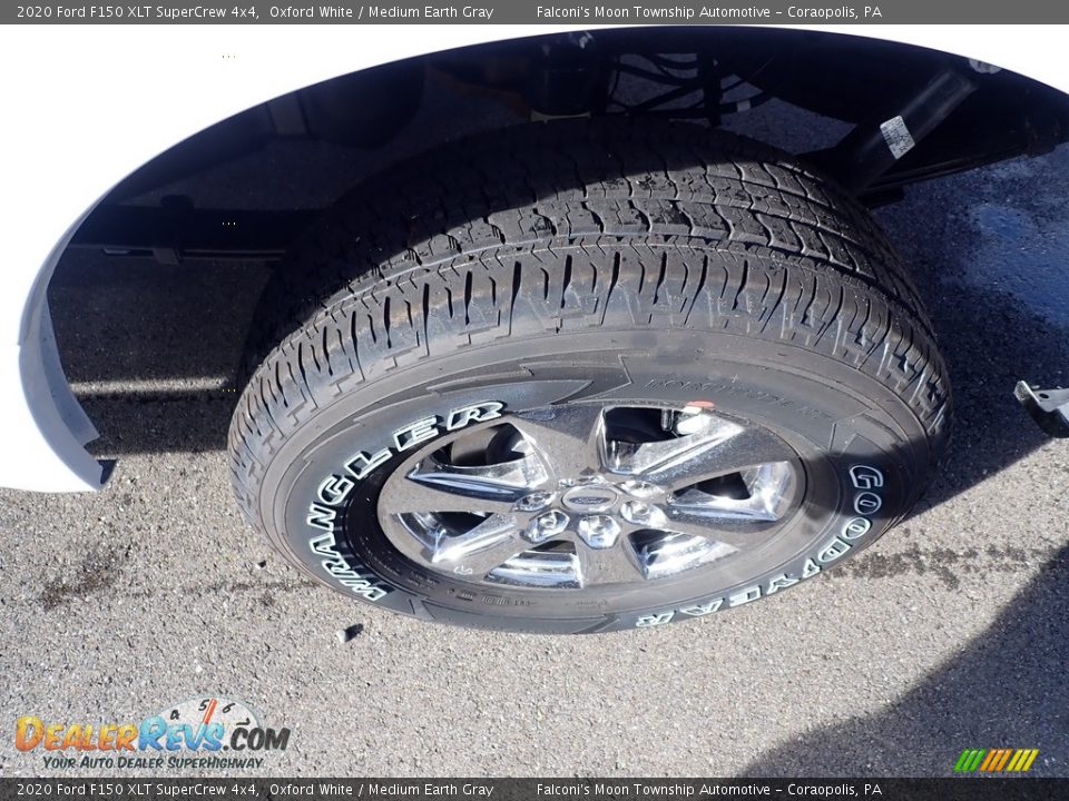 2020 Ford F150 XLT SuperCrew 4x4 Oxford White / Medium Earth Gray Photo #7