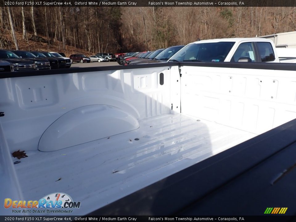 2020 Ford F150 XLT SuperCrew 4x4 Oxford White / Medium Earth Gray Photo #8