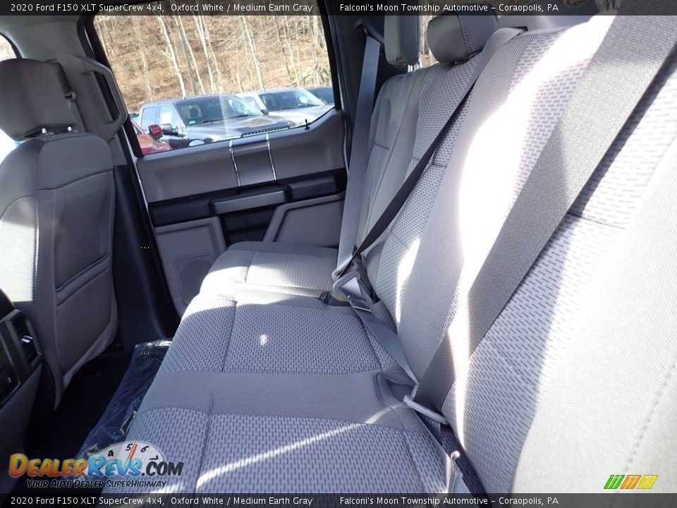 2020 Ford F150 XLT SuperCrew 4x4 Oxford White / Medium Earth Gray Photo #9