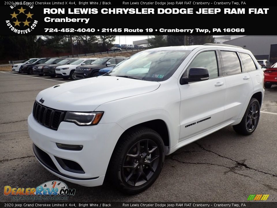 2020 Jeep Grand Cherokee Limited X 4x4 Bright White / Black Photo #1