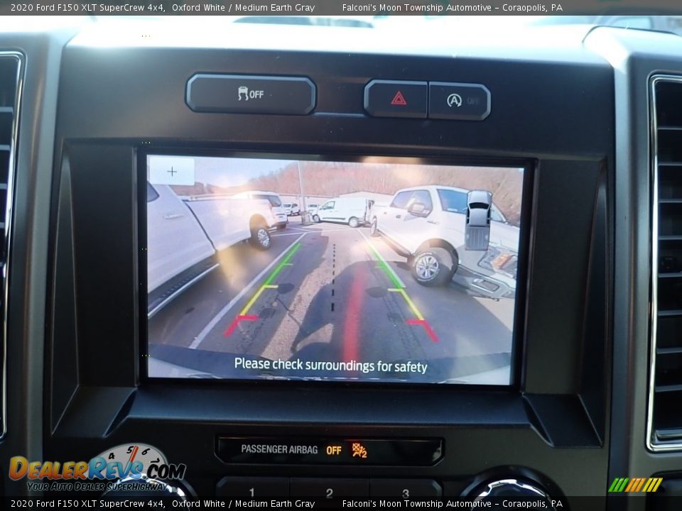 2020 Ford F150 XLT SuperCrew 4x4 Oxford White / Medium Earth Gray Photo #14