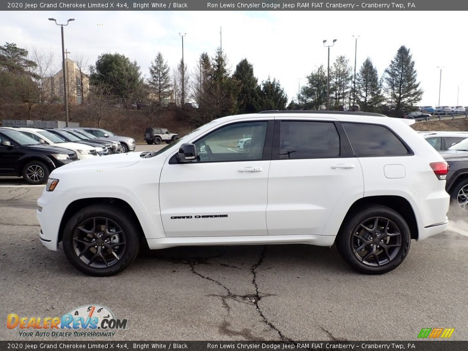 2020 Jeep Grand Cherokee Limited X 4x4 Bright White / Black Photo #2