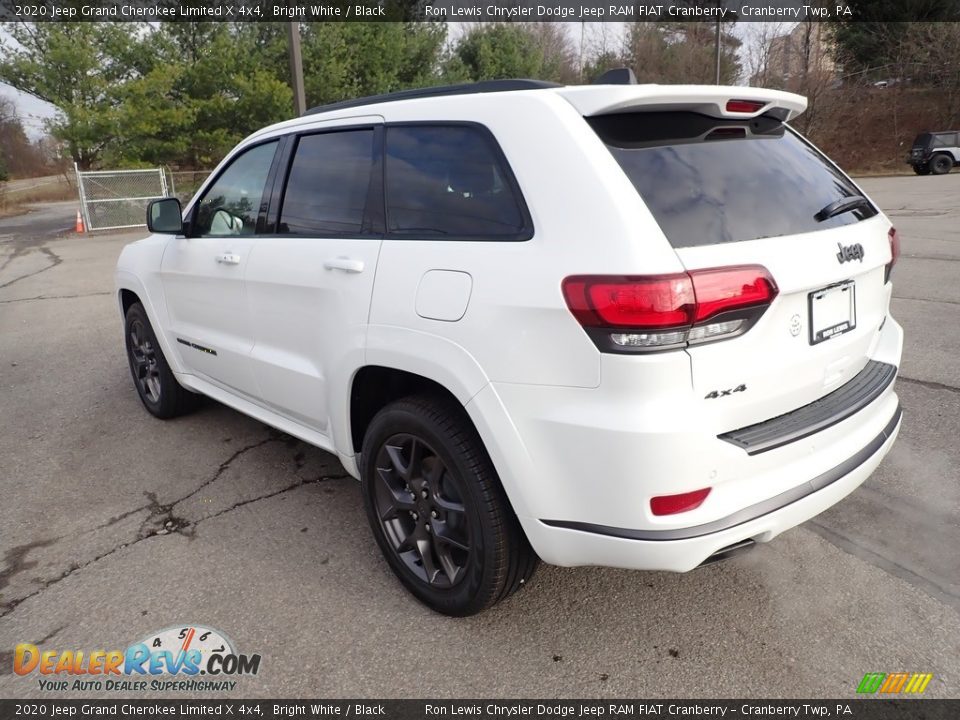 2020 Jeep Grand Cherokee Limited X 4x4 Bright White / Black Photo #3