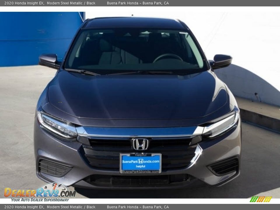 2020 Honda Insight EX Modern Steel Metallic / Black Photo #3