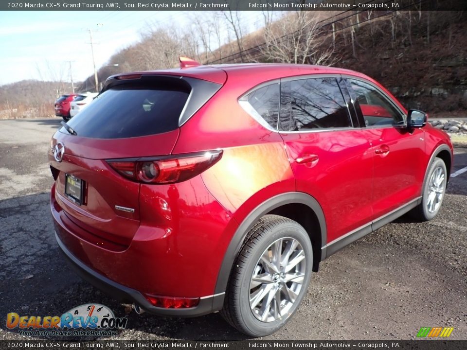 2020 Mazda CX-5 Grand Touring AWD Soul Red Crystal Metallic / Parchment Photo #2
