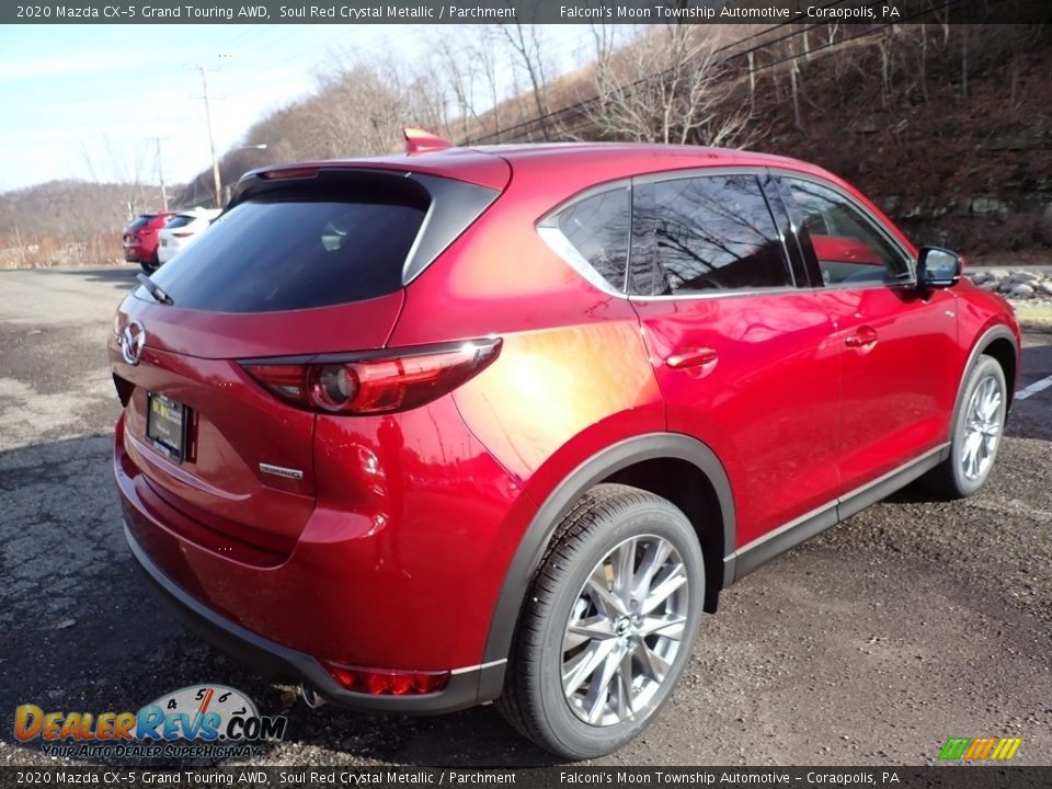 2020 Mazda CX-5 Grand Touring AWD Soul Red Crystal Metallic / Parchment Photo #2