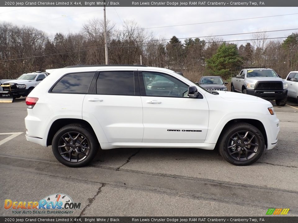 2020 Jeep Grand Cherokee Limited X 4x4 Bright White / Black Photo #6