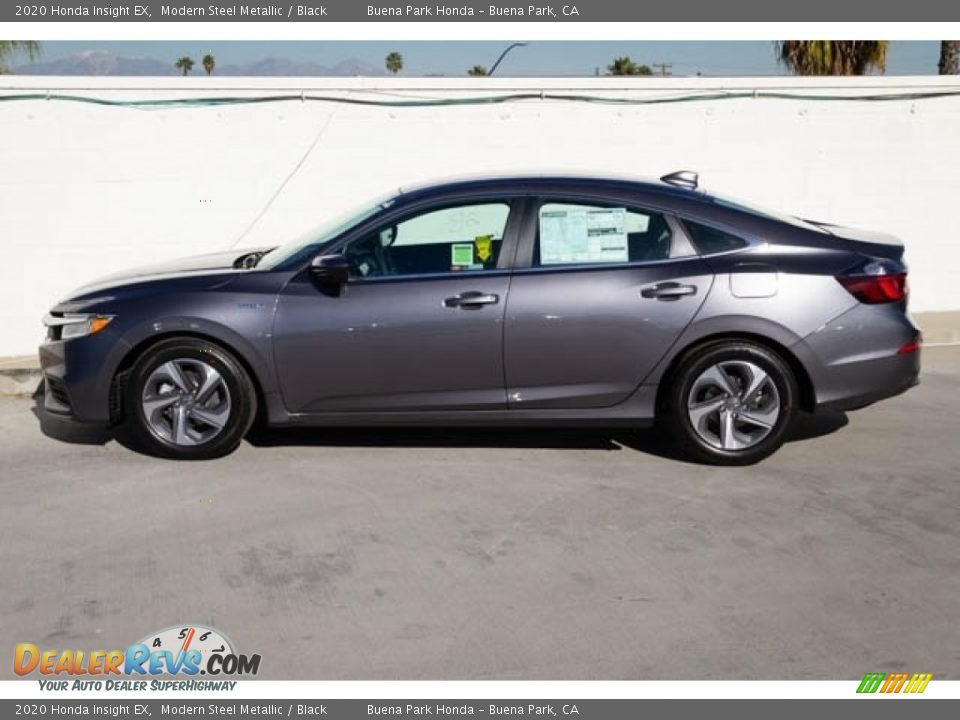 2020 Honda Insight EX Modern Steel Metallic / Black Photo #5