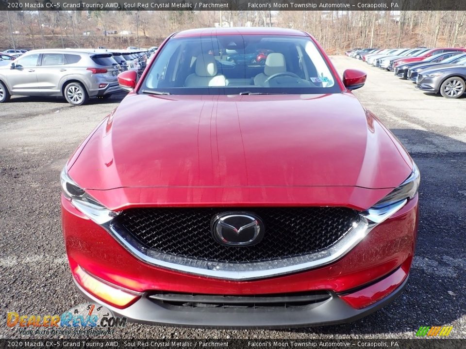 2020 Mazda CX-5 Grand Touring AWD Soul Red Crystal Metallic / Parchment Photo #4