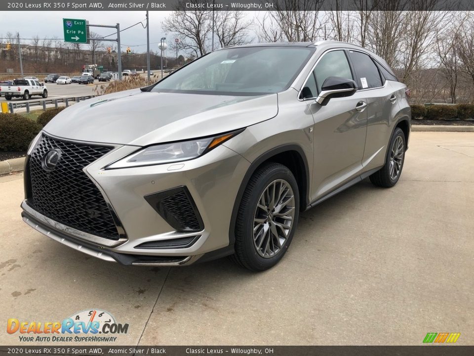 2020 Lexus RX 350 F Sport AWD Atomic Silver / Black Photo #1