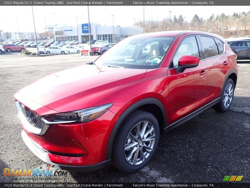 2020 Mazda CX-5 Grand Touring AWD Soul Red Crystal Metallic / Parchment Photo #5