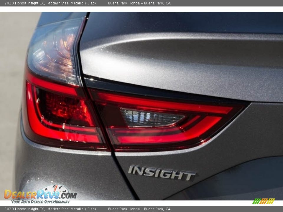 2020 Honda Insight EX Modern Steel Metallic / Black Photo #7