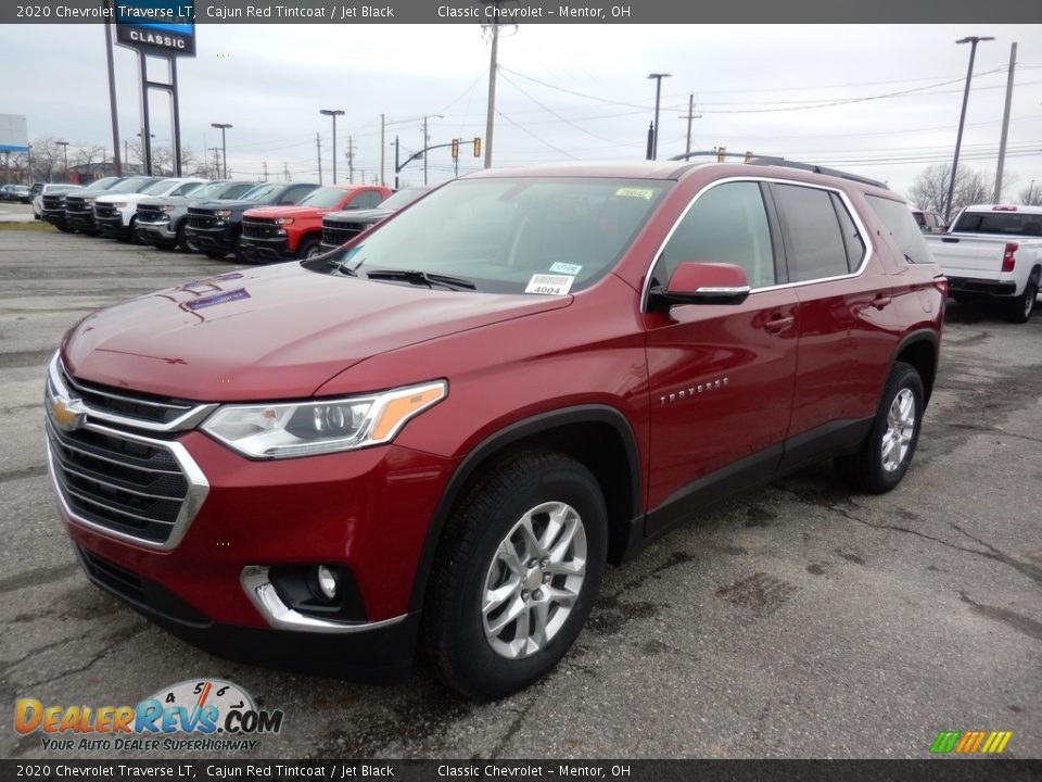 2020 Chevrolet Traverse LT Cajun Red Tintcoat / Jet Black Photo #1