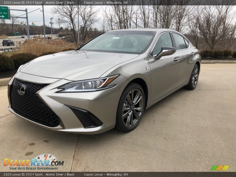 2020 Lexus ES 350 F Sport Atomic Silver / Black Photo #1